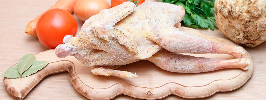 como manipular pollo